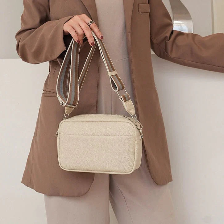 Wide Strap Crossbody Bag