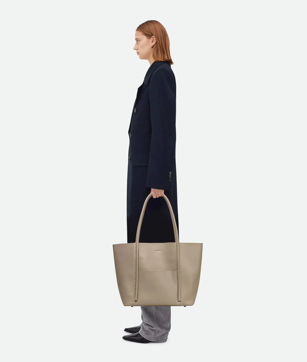 Max Leather Tote Bag