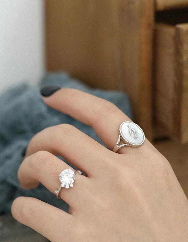 Rose Signet Ring