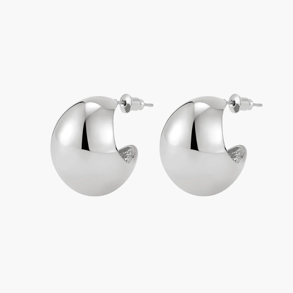 C Drop Earrings
