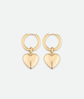Heart Charm Earrings