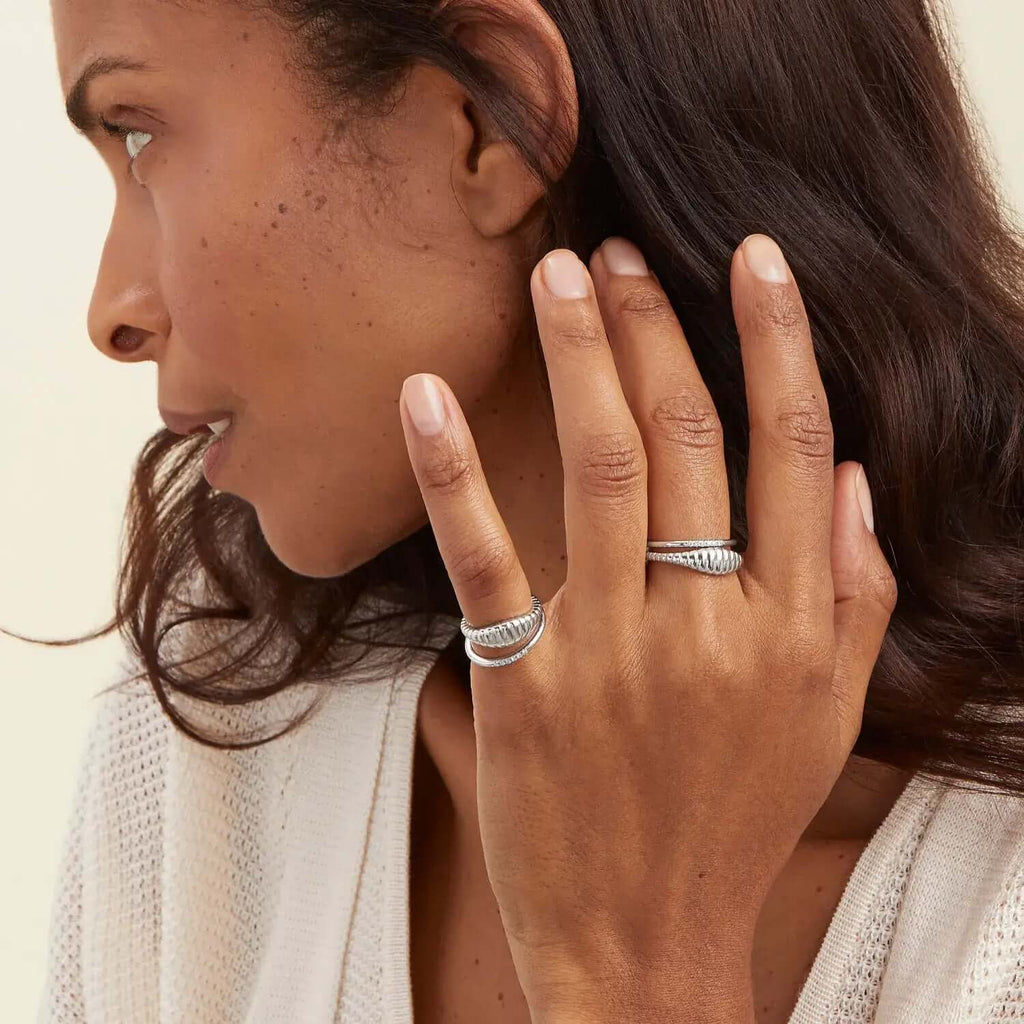 Croissant Signet Ring