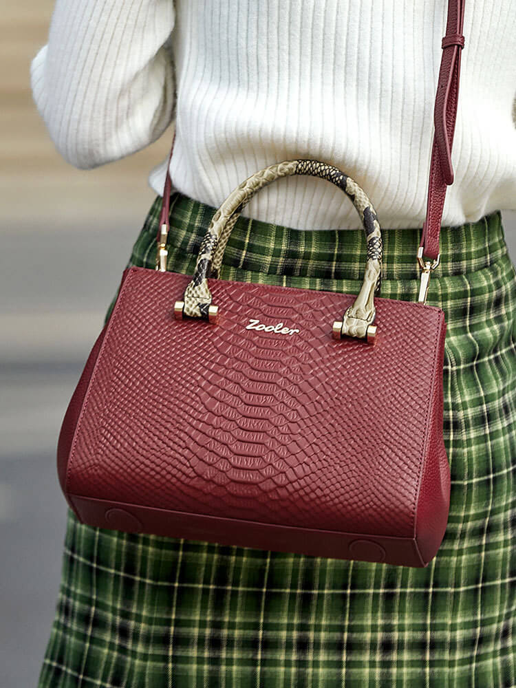 Snake Skin Handbag