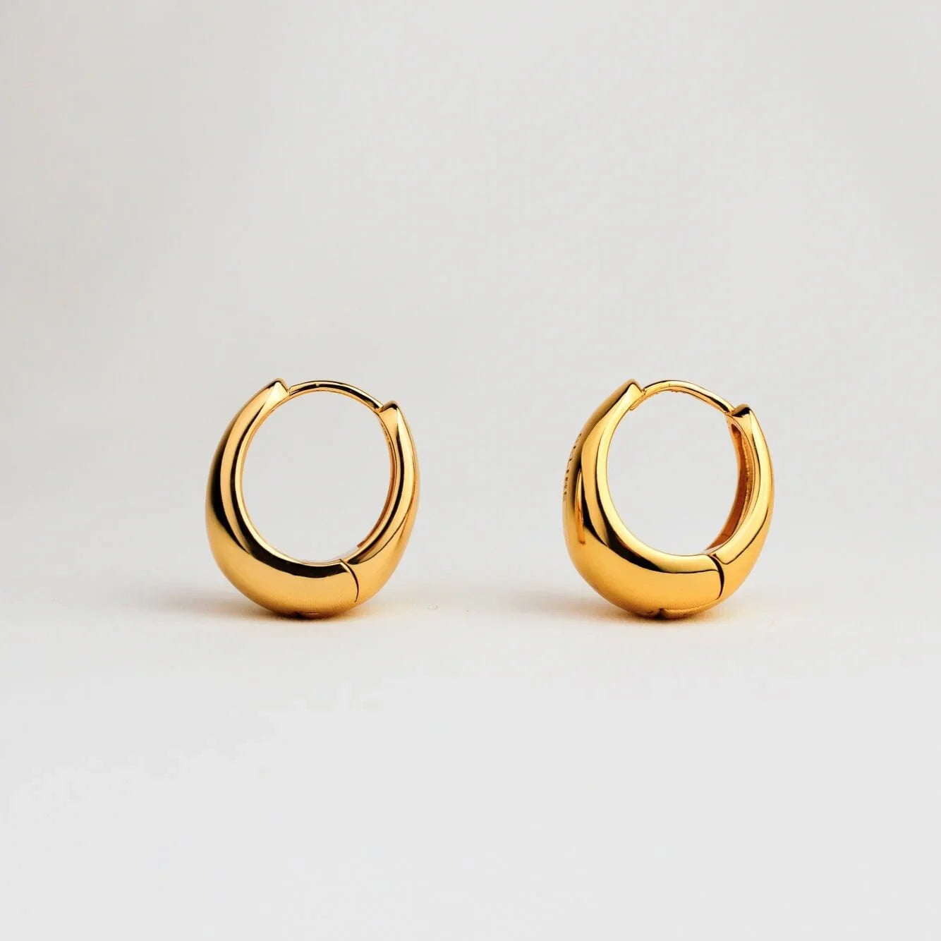 Thick Teardrop Earrings