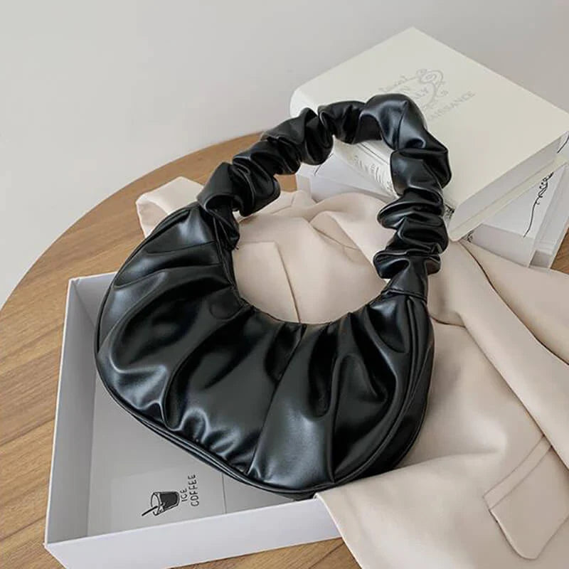 Serena Pleated Handbag