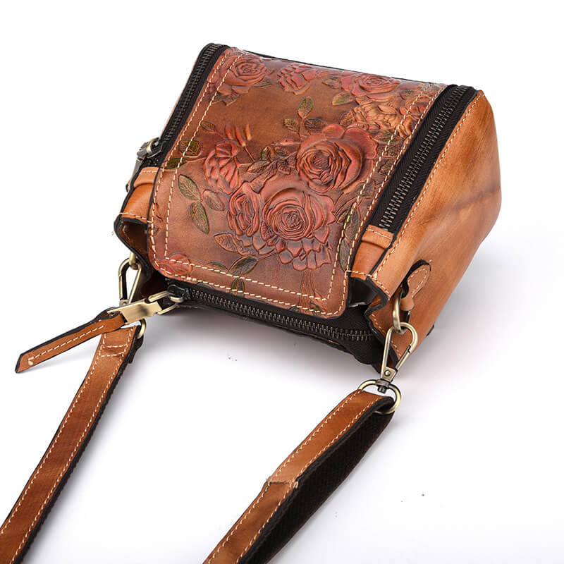 Vintage Embossed Handbag