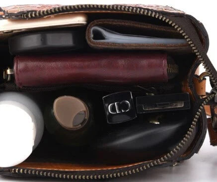 Vintage Embossed Handbag