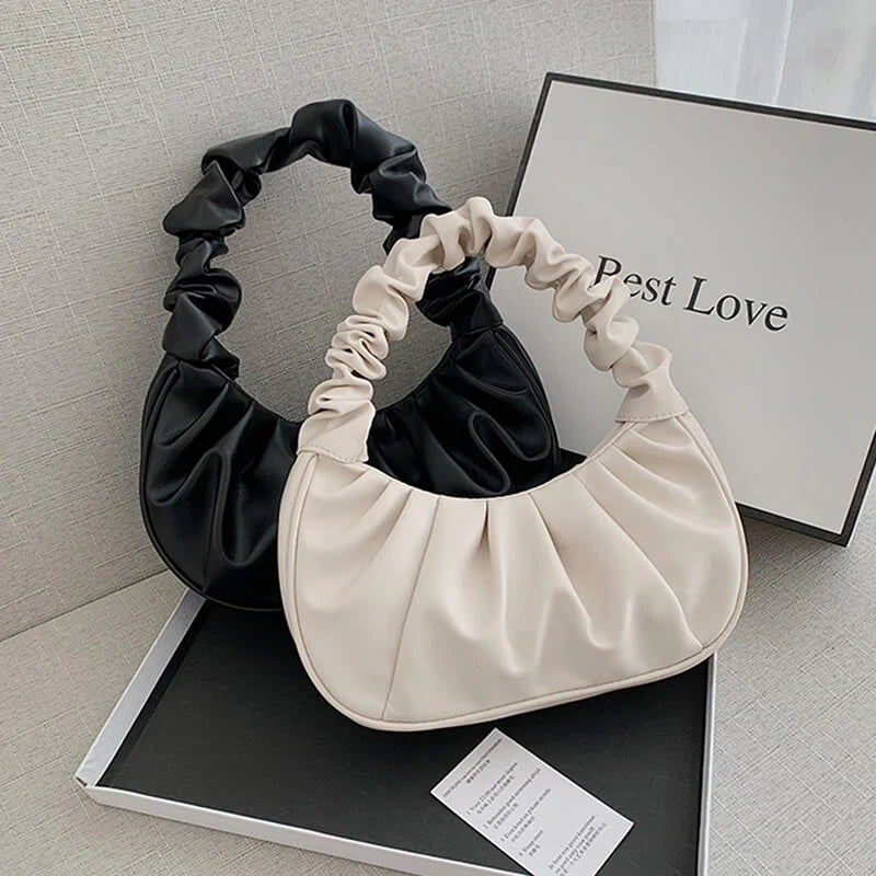 Serena Pleated Handbag