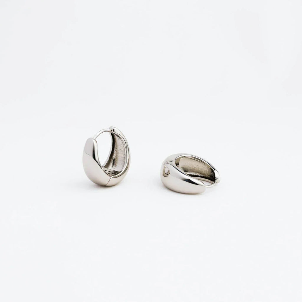 Thick Teardrop Earrings
