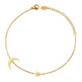 Crescent & Star Bracelet
