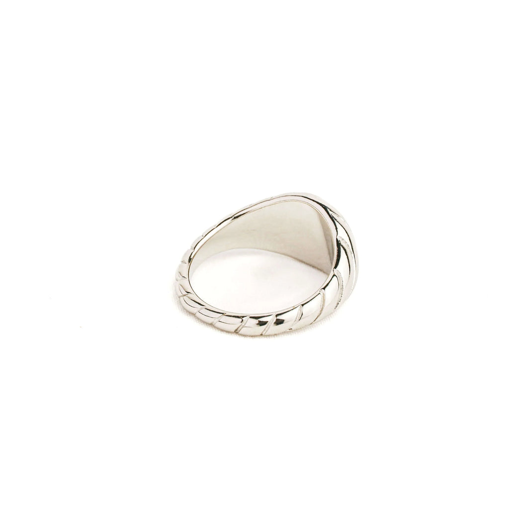 Wave Croissant Ring