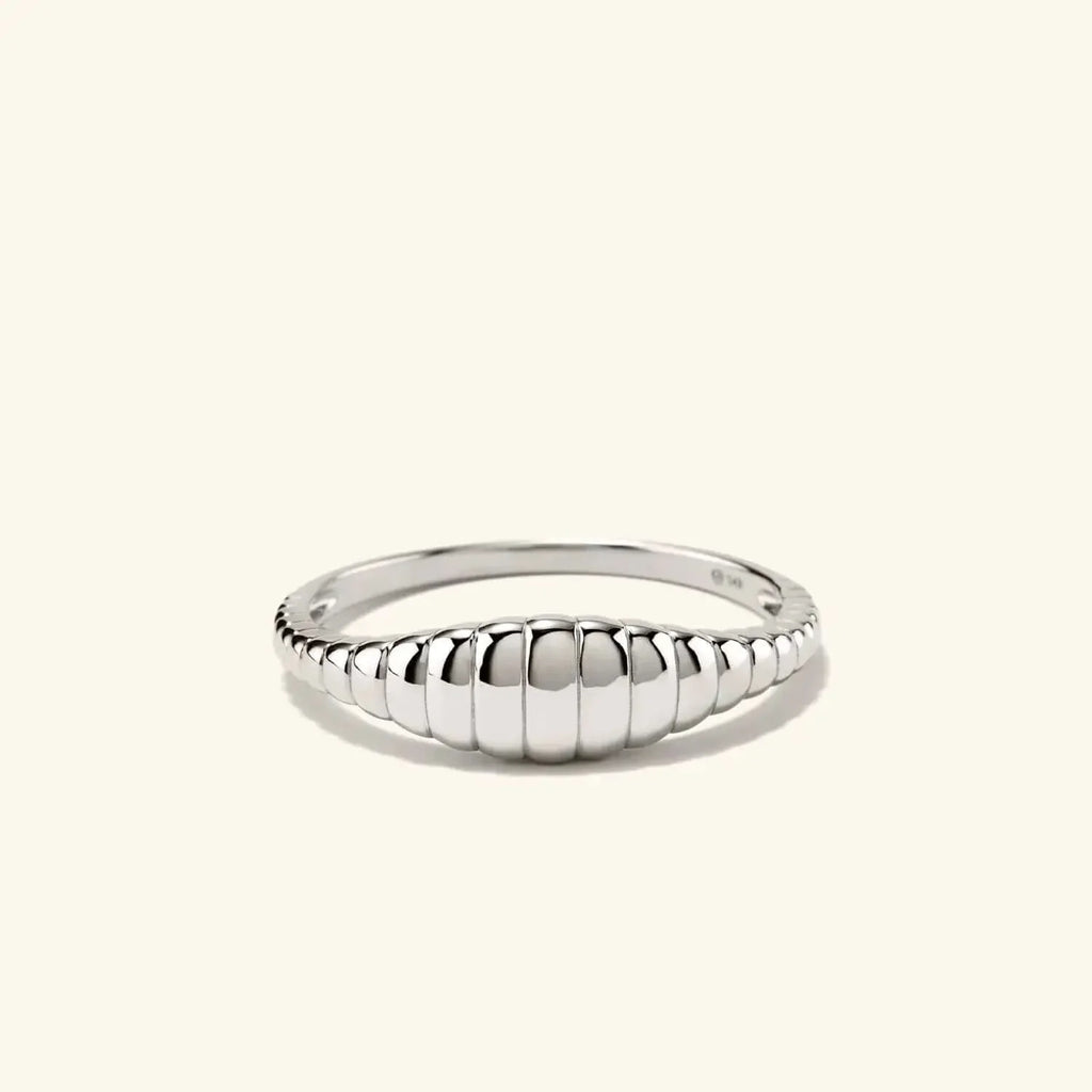 Croissant Signet Ring