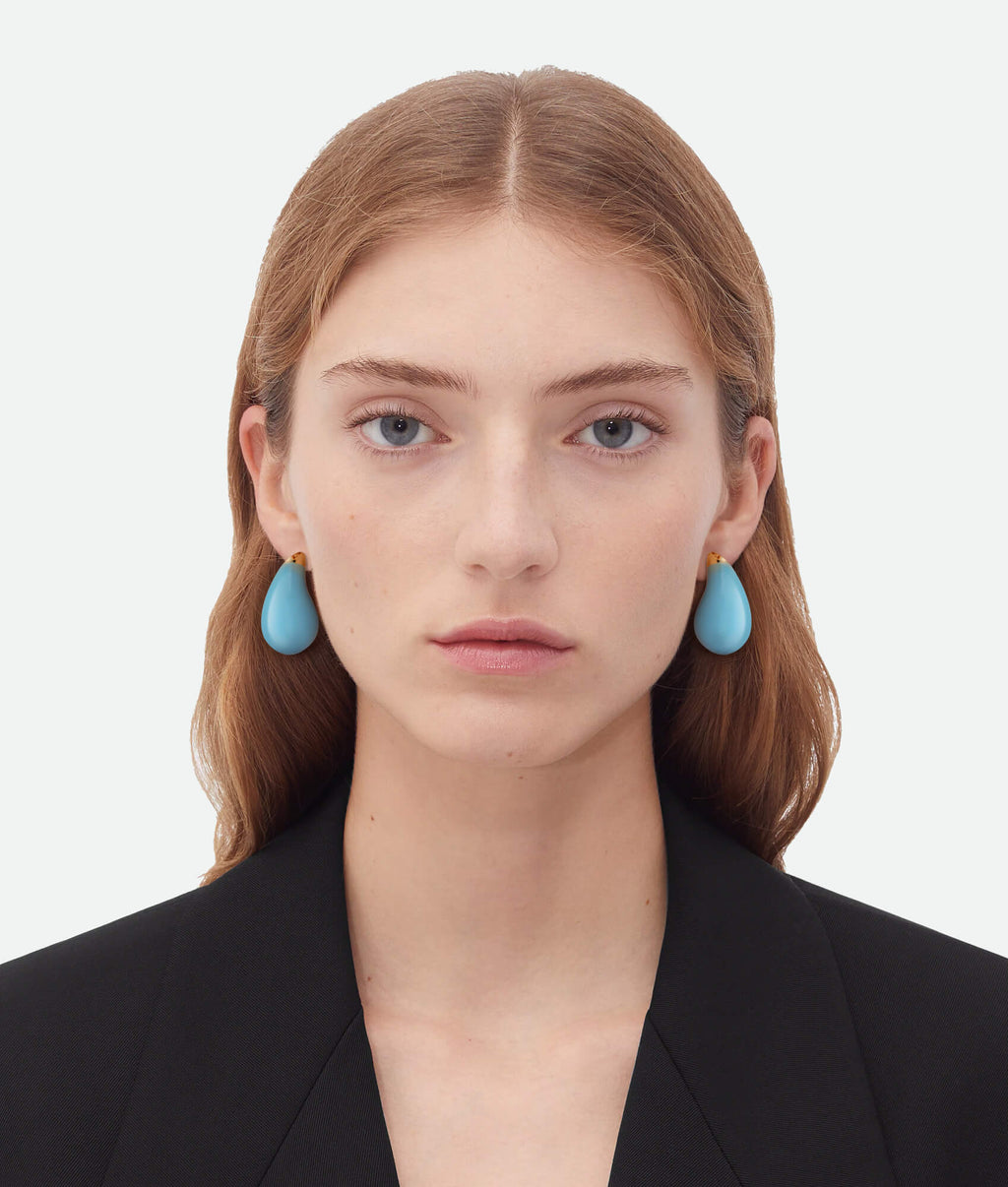 Enamel Drop Earrings