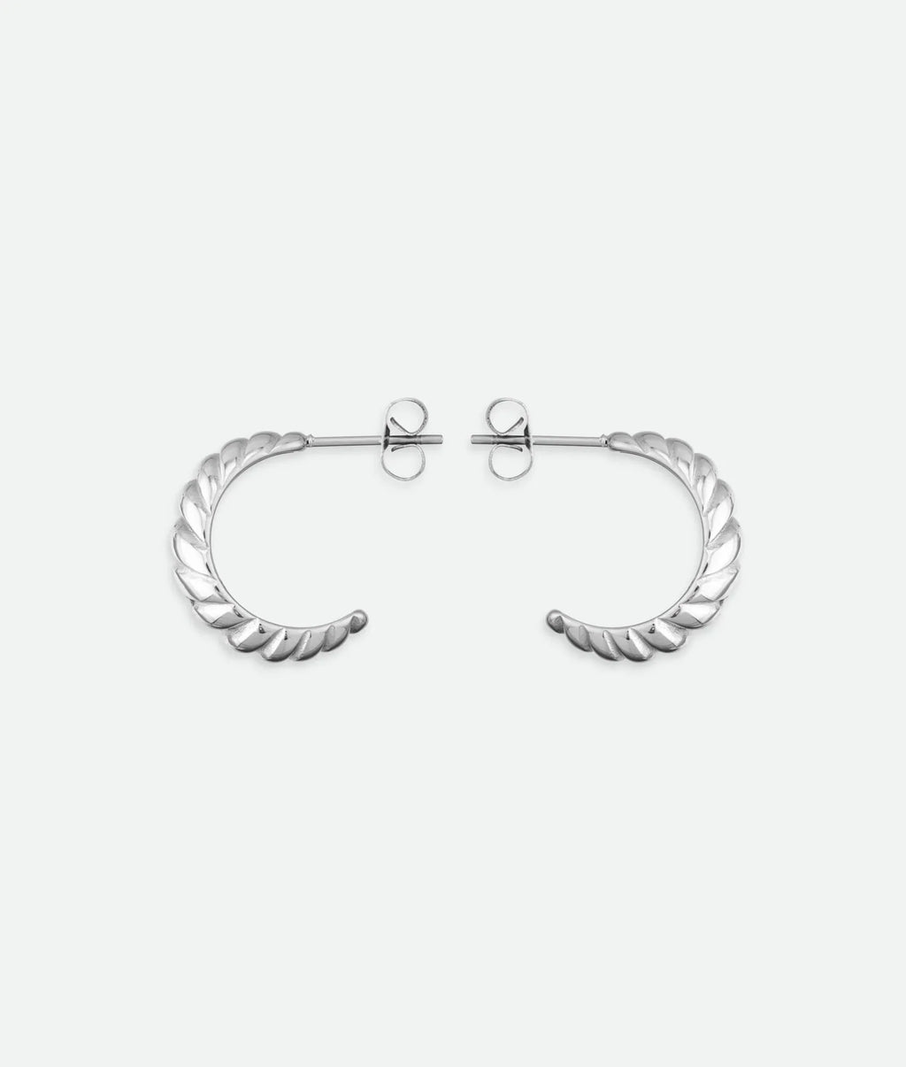Croissant Hoop Earrings