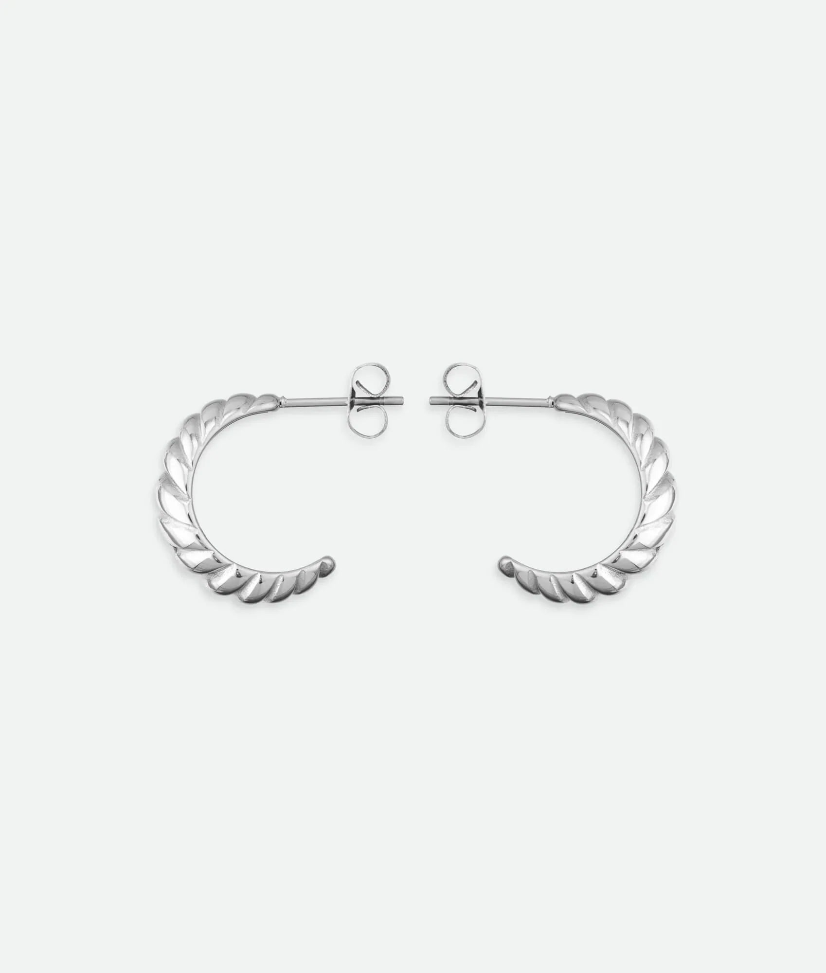 Croissant Hoop Earrings