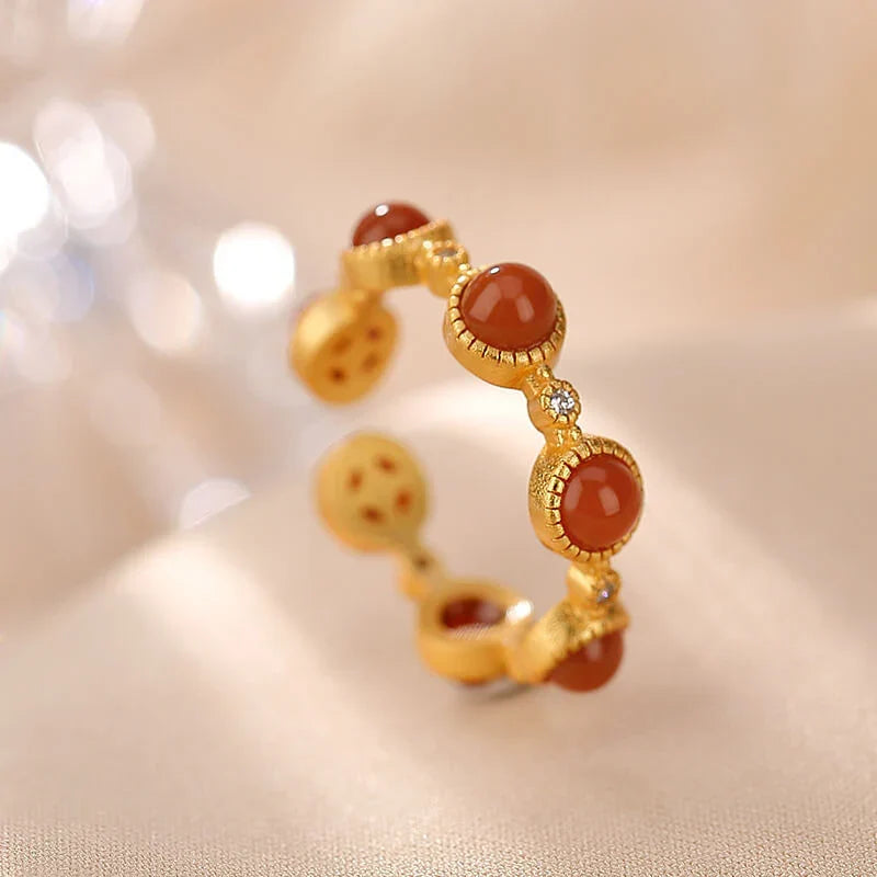 Graceful And Fashionable Seven-star Ring Female Open Ring