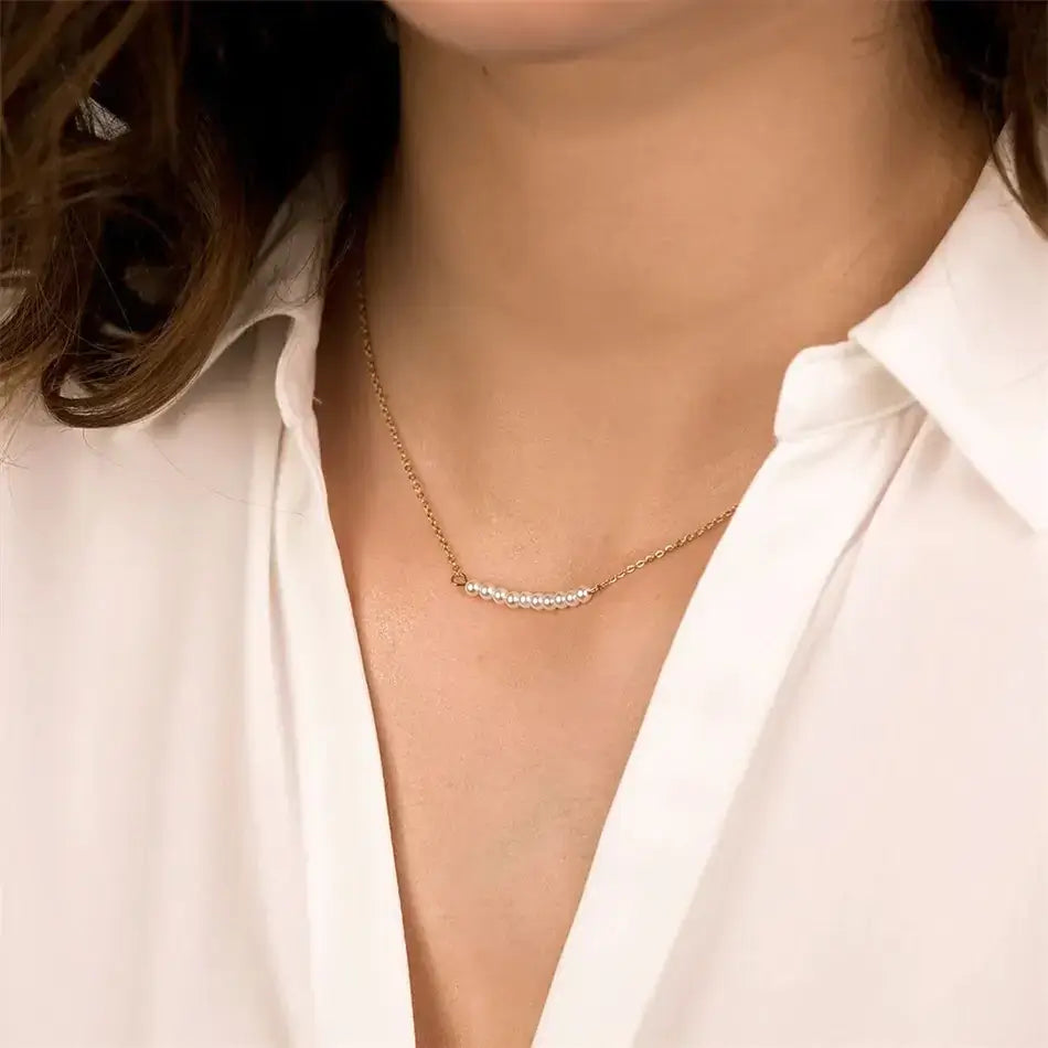 Freshwater Pearl Chain Necklace