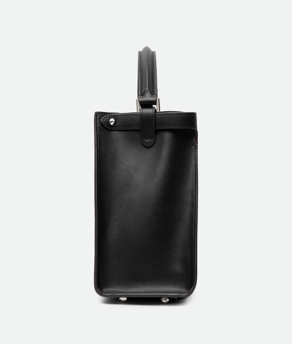 Ava Leather Bucket Bag
