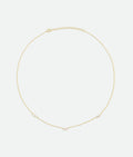 Triple Diamond Chain Necklace