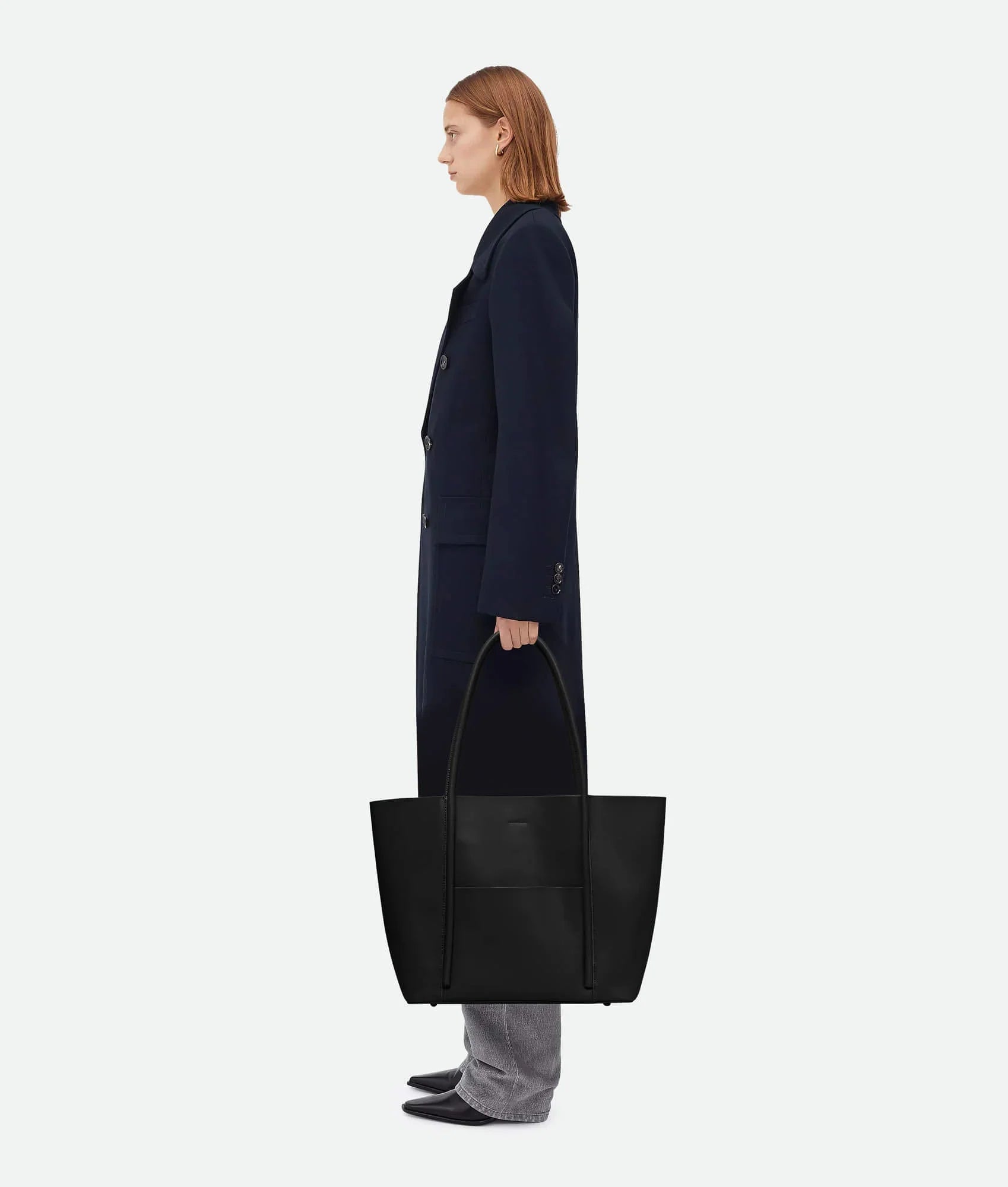 Max Leather Tote Bag