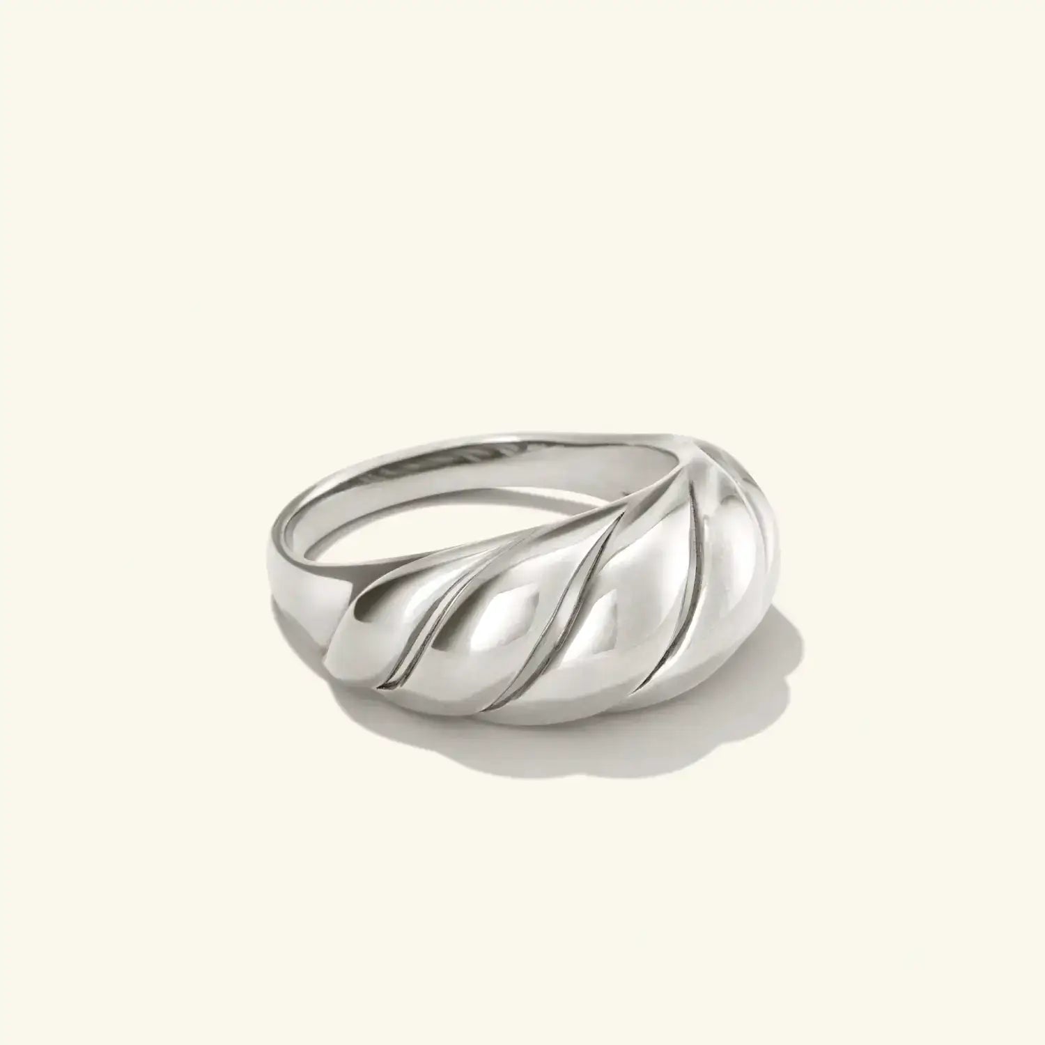 Croissant Dome Ring