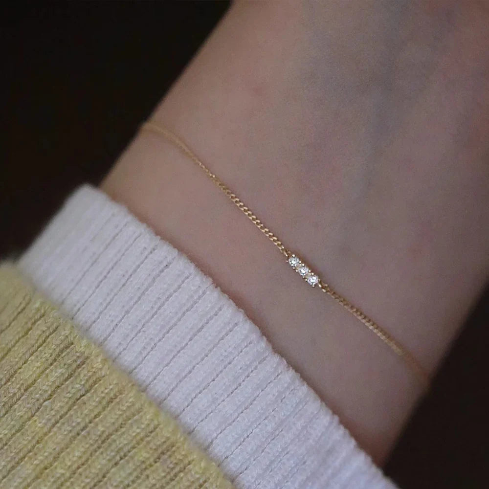 Trinity Chain Bracelet