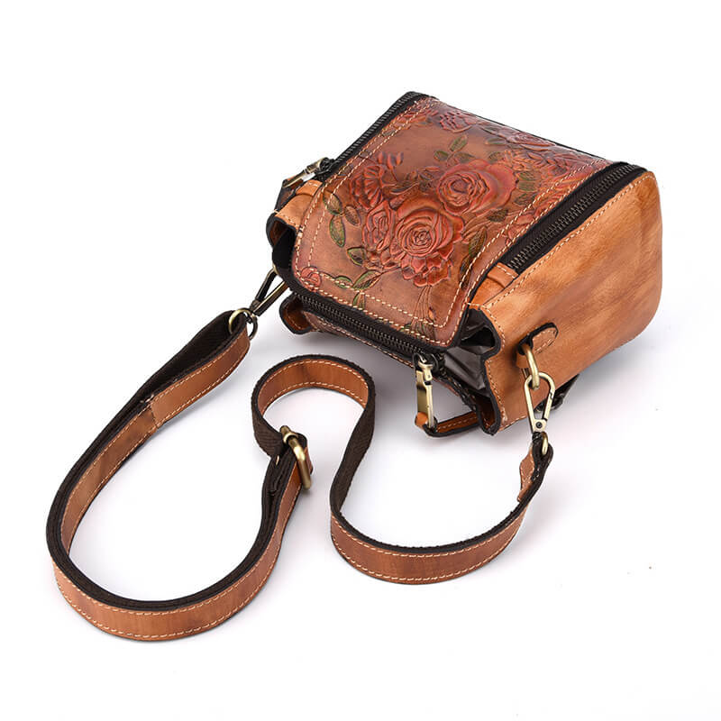 Vintage Embossed Handbag