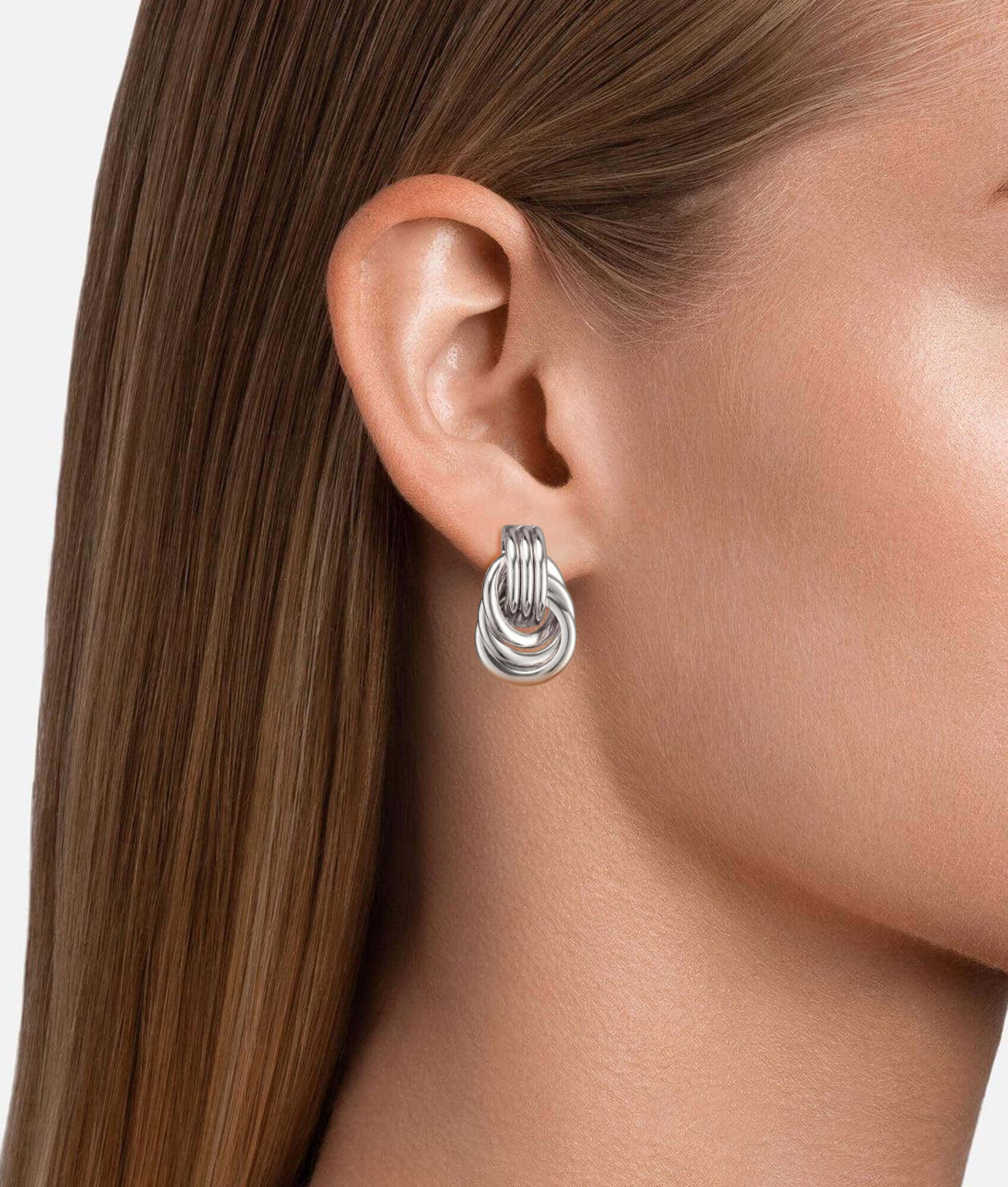 Triple Knot Earrings