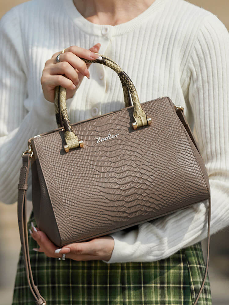 Snake Skin Handbag