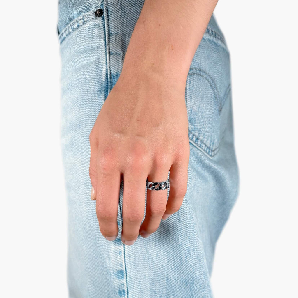 Flat Link Ring