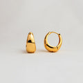 Thick Teardrop Earrings