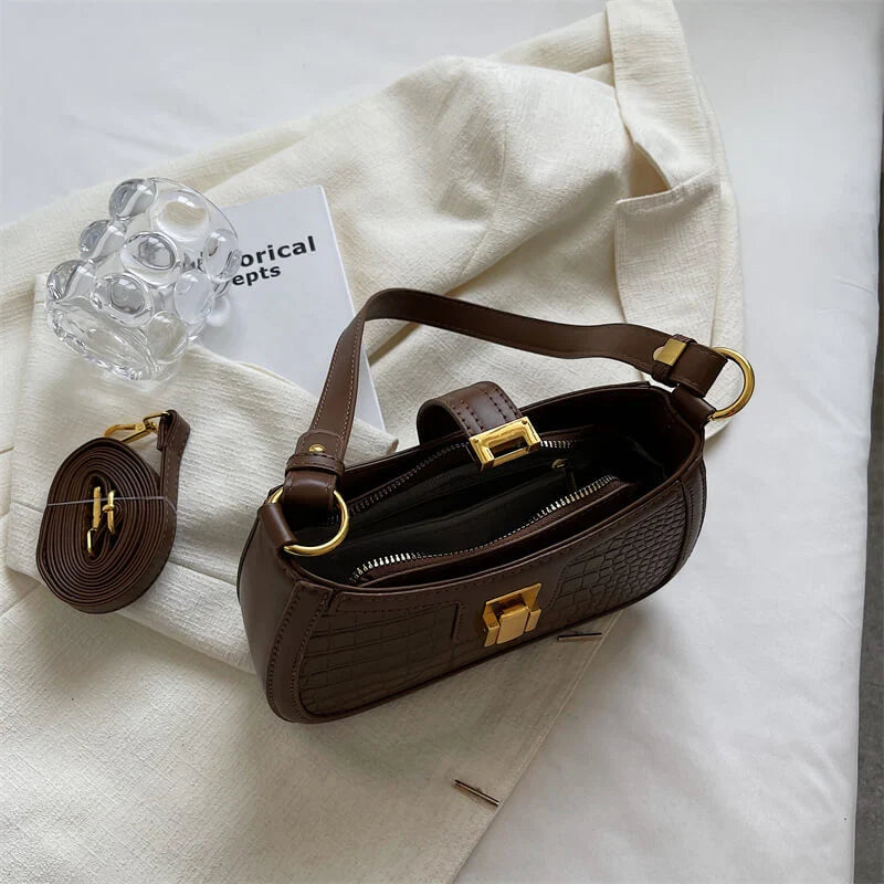 Croc Shoulder Bag