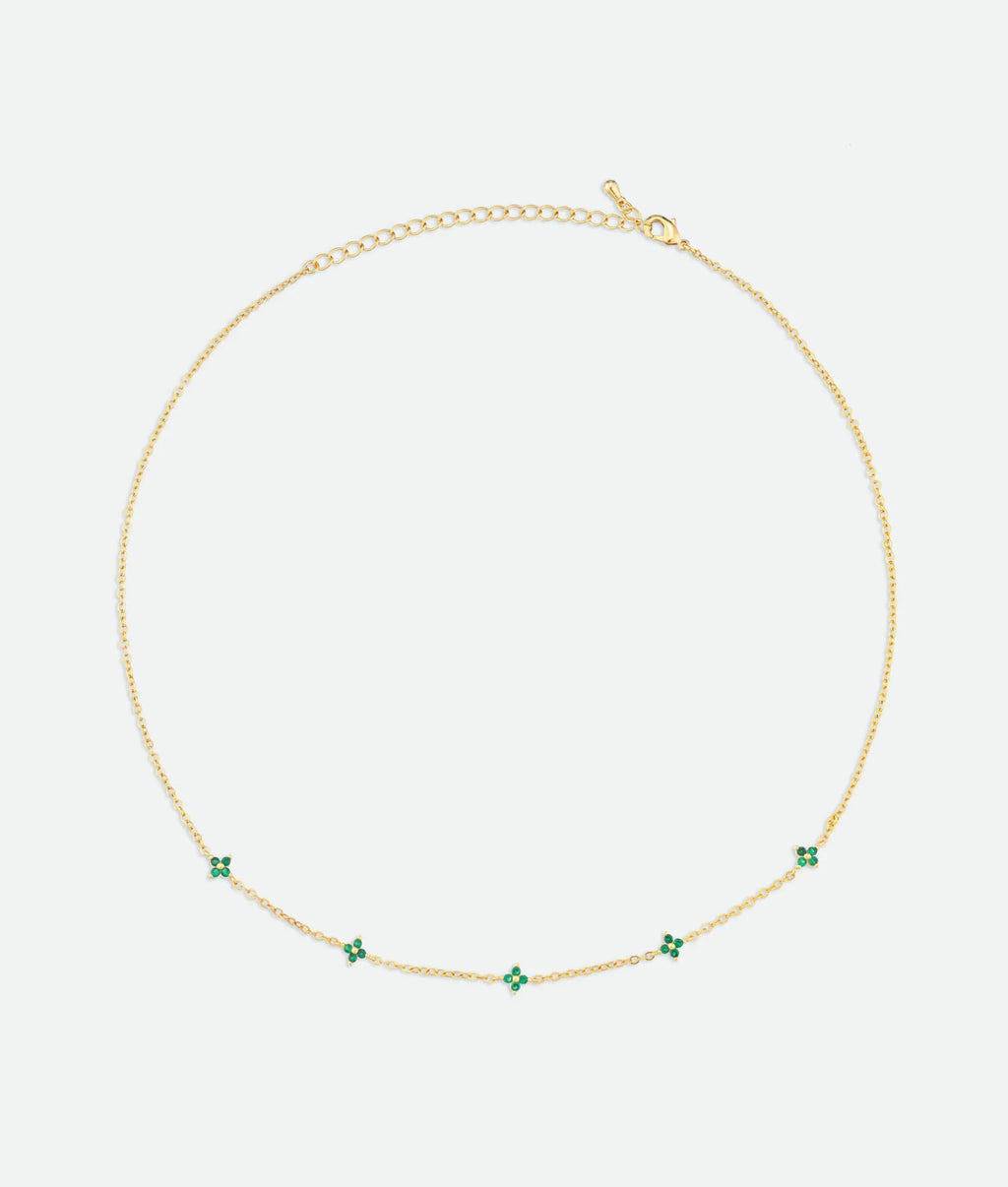Minimalist Flower Necklace