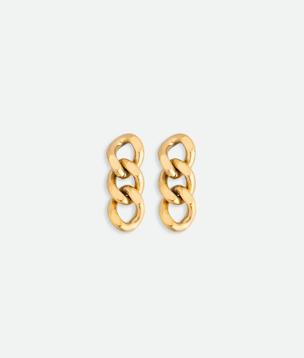 Trio Link Earrings