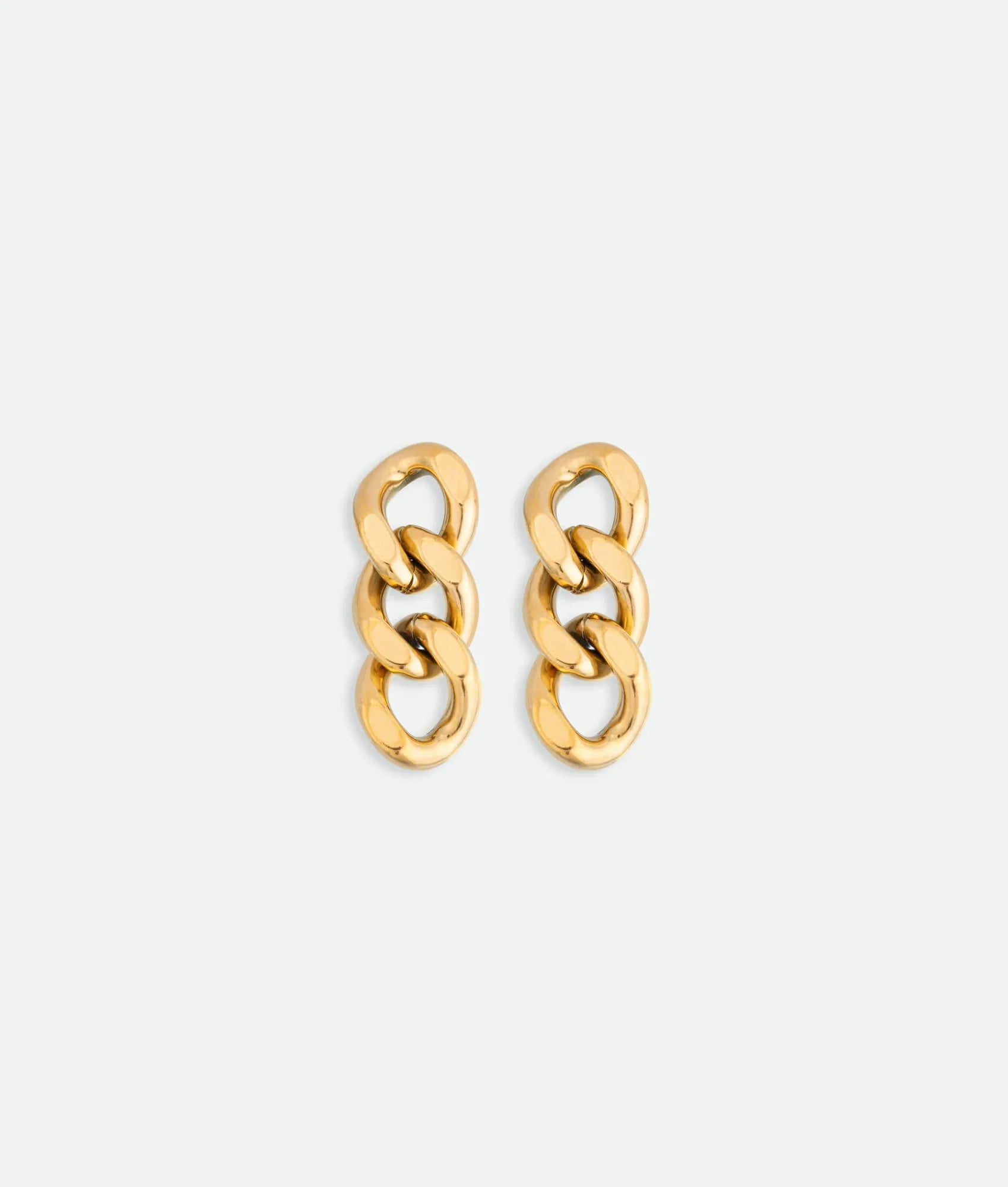 Trio Link Earrings