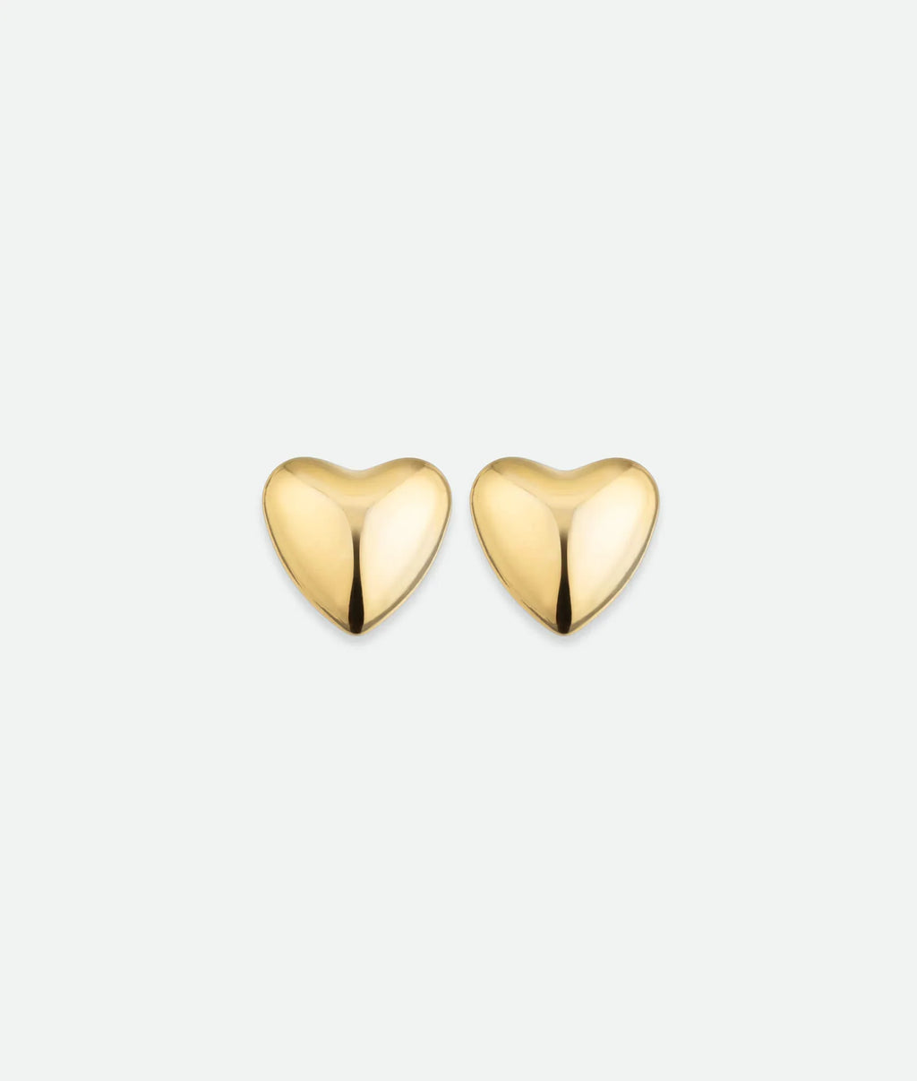 Heart Stud Earrings