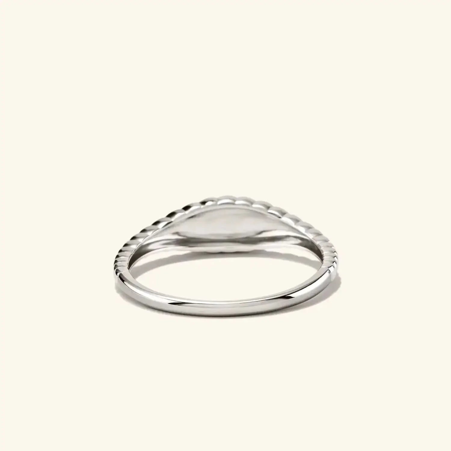Croissant Signet Ring