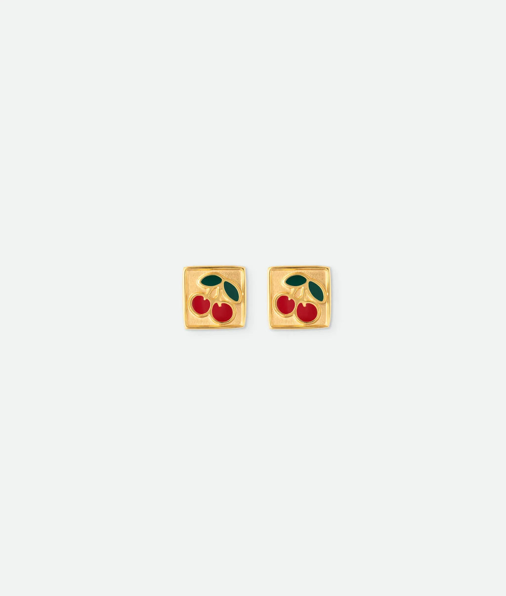 Cherry Stud Earrings