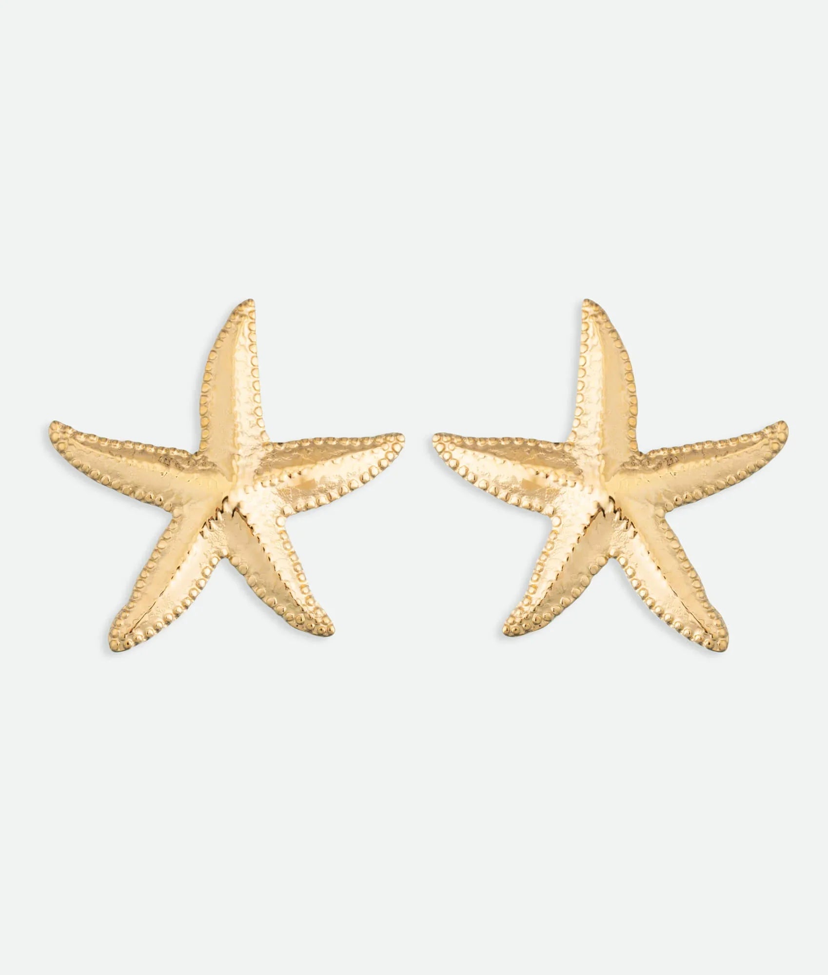 Gold Starfish Earrings