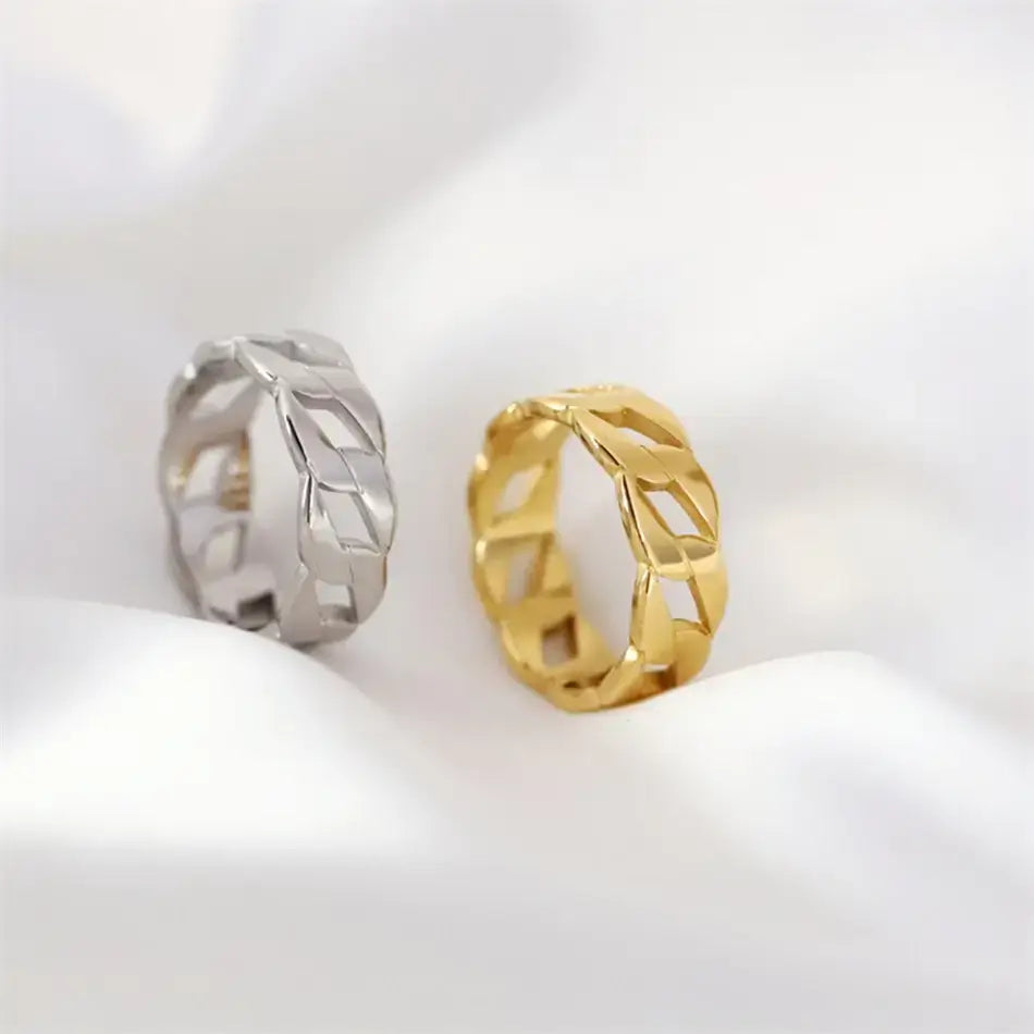 Flat Link Ring