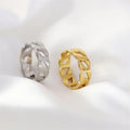 Flat Link Ring