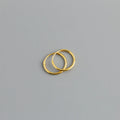 Thin Hoop Earrings