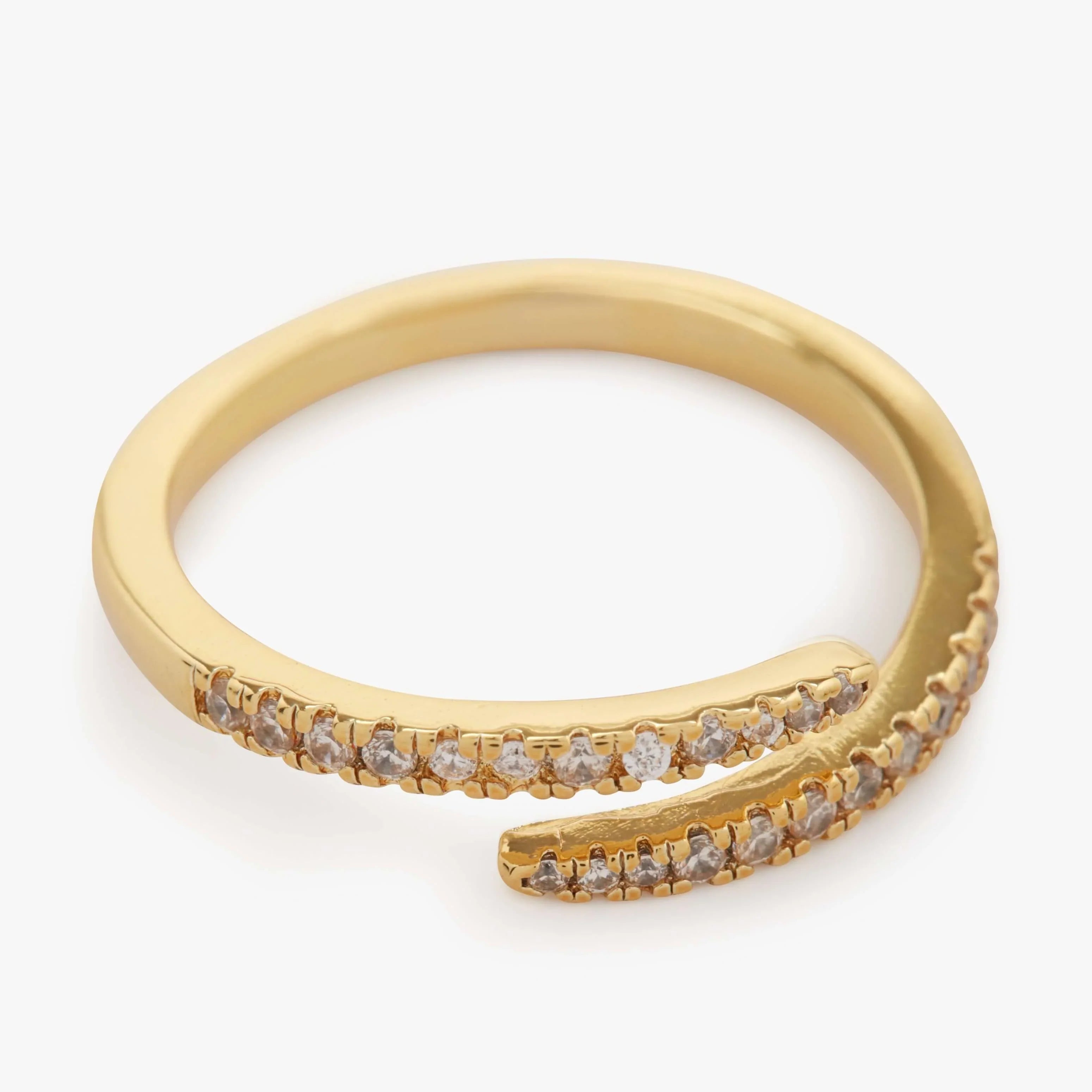 Embrace Gold Ring