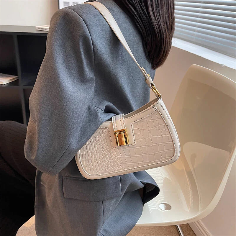 Croc Shoulder Bag