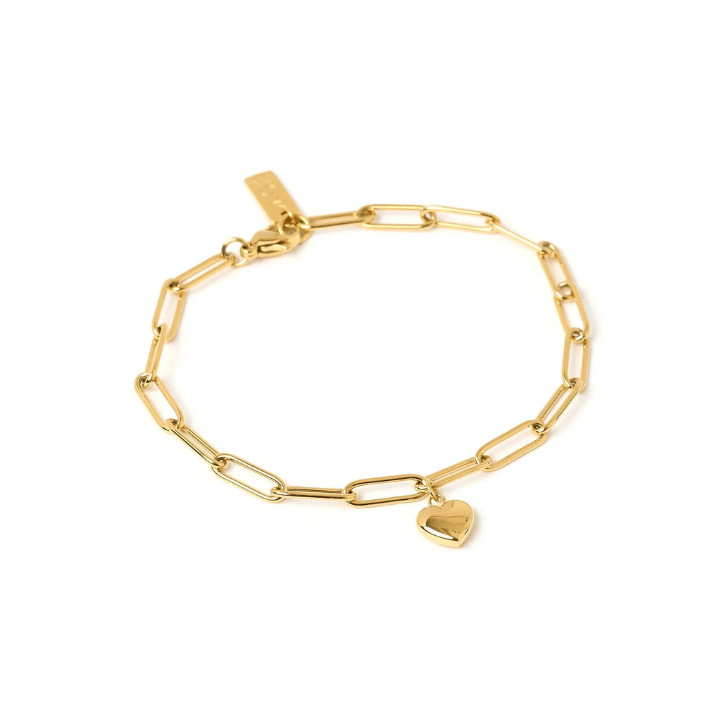 Link Heart Bracelet