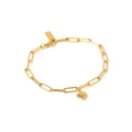 Link Heart Bracelet